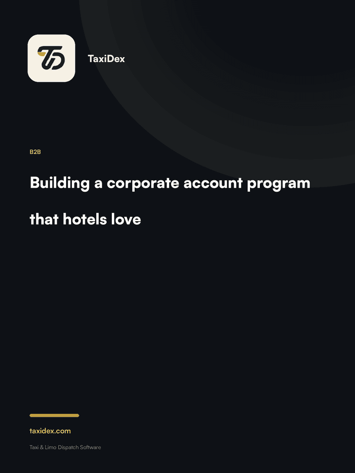 Building a corporate account program that hotels love