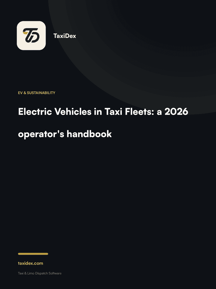 Electric Vehicles in Taxi Fleets: a 2026 operator's handbook